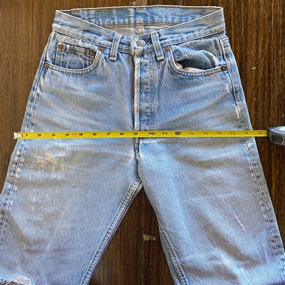 Levi’s high waisted 501’s rare re/done 24 - Picture 5 of 6